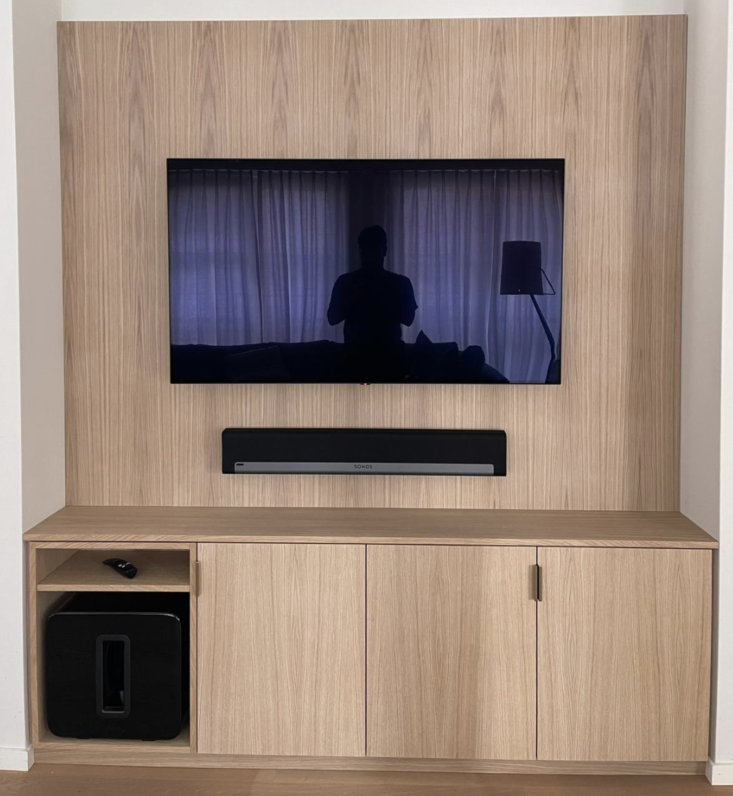TV-Wand · Wohnraum